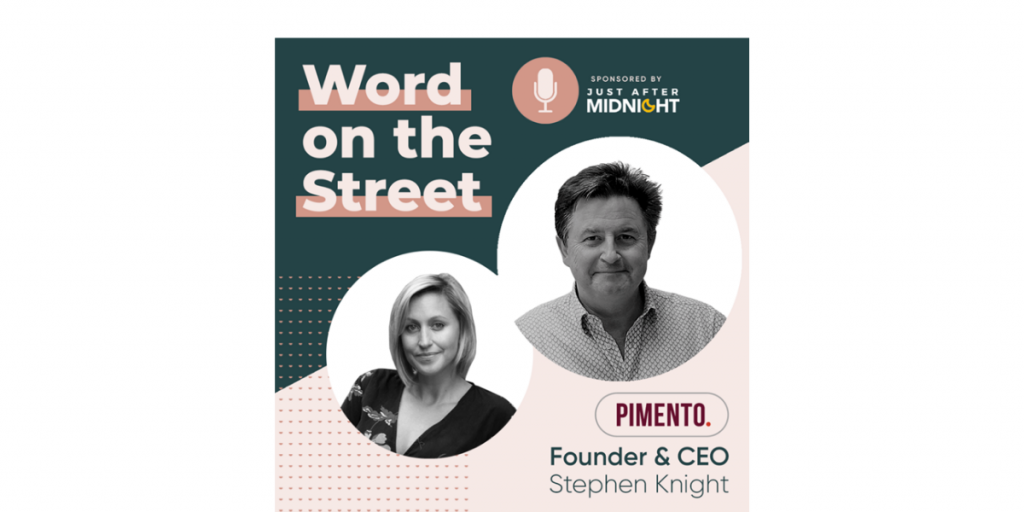 Pimento talks on Marketing and new business Podcast